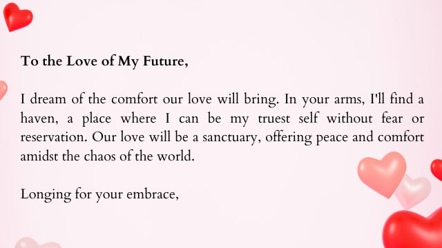 Love Letter To My Future Wife