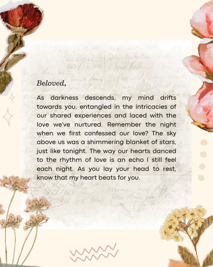 20 Good Night Love Letters For Lover Lover Journal